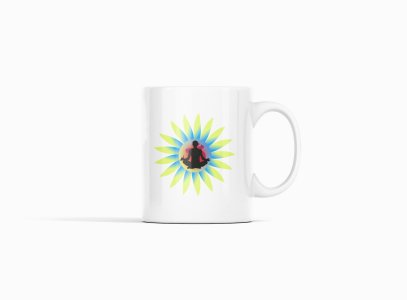 Yoga Meditation Energy - Printed Coffee Mugs For Yoga Lovers