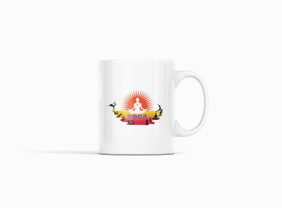 Yoga Positions - Printed Coffee Mugs For Yoga Lovers