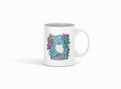 Frog sitting - Printed animated creature Mug