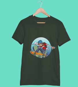 Funny character art - Printed Tees for men - super comfy - designed for fun and creative atmosphere around you - youth oriented design