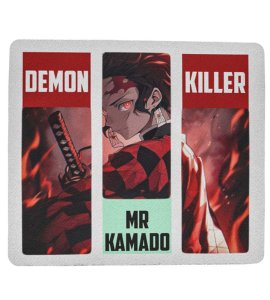 Tanjiro's Fiery Resolve - Demon Slayer Mouse Pad for True Fans