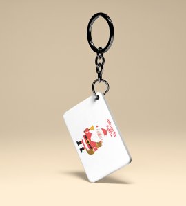 Generous Santa: Best Designer Key Chain For Christmas byUnique Gift For Boys Girls