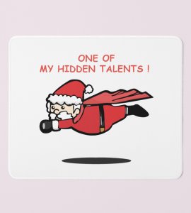 Superman Santa : Cool Designer Mouse Pad by Perfect Gift For Secret Santa