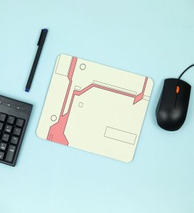 Game Of Shapes Printed Mousepads Suitable For Gaming, Computer, Laptop, Home & Office