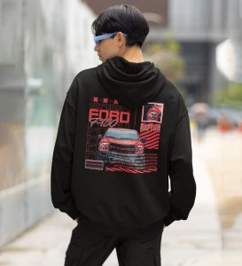 The Toughest Pickup  Dominant Performance Truck Printed Black Hoodie for Men