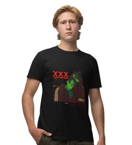 Courageous Flow : Speaking Through Music and Emotion Graphic Printed Black T-Shirt